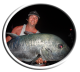 GT fishing Rarotonga Cook Islands