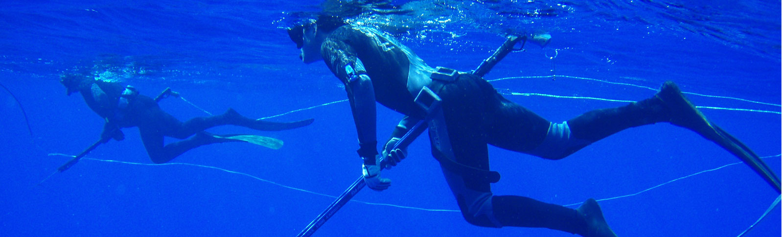 Spear fishing Rarotonga